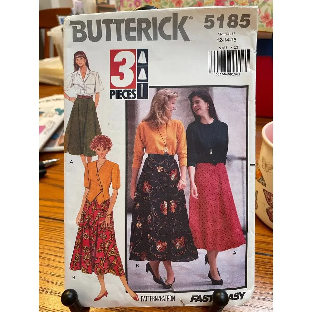 Vintage Sewing Pattern Lot of 7 Simplicity McCall’s Butterick Vogue Misses